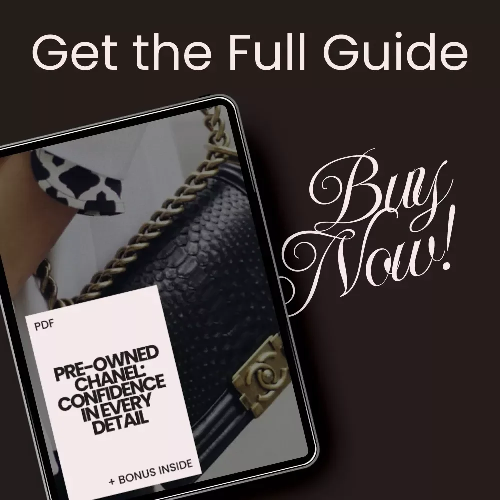 Pre-Owned Chanel: Confidence in Every Detail – The Ultimate Chanel Pre Owned Buying Guide for Smart Luxury Shoppers