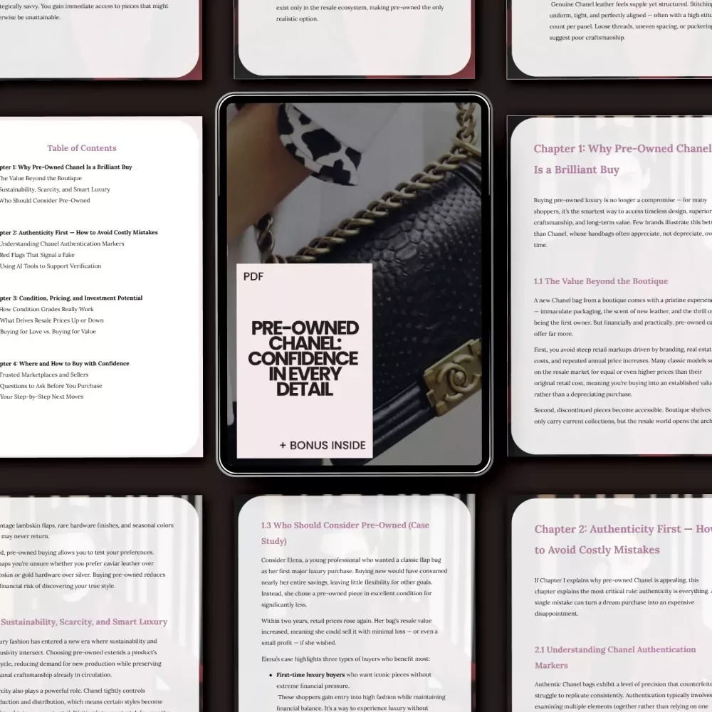 Pre-Owned Chanel: Confidence in Every Detail – The Ultimate Chanel Pre Owned Buying Guide for Smart Luxury Shoppers