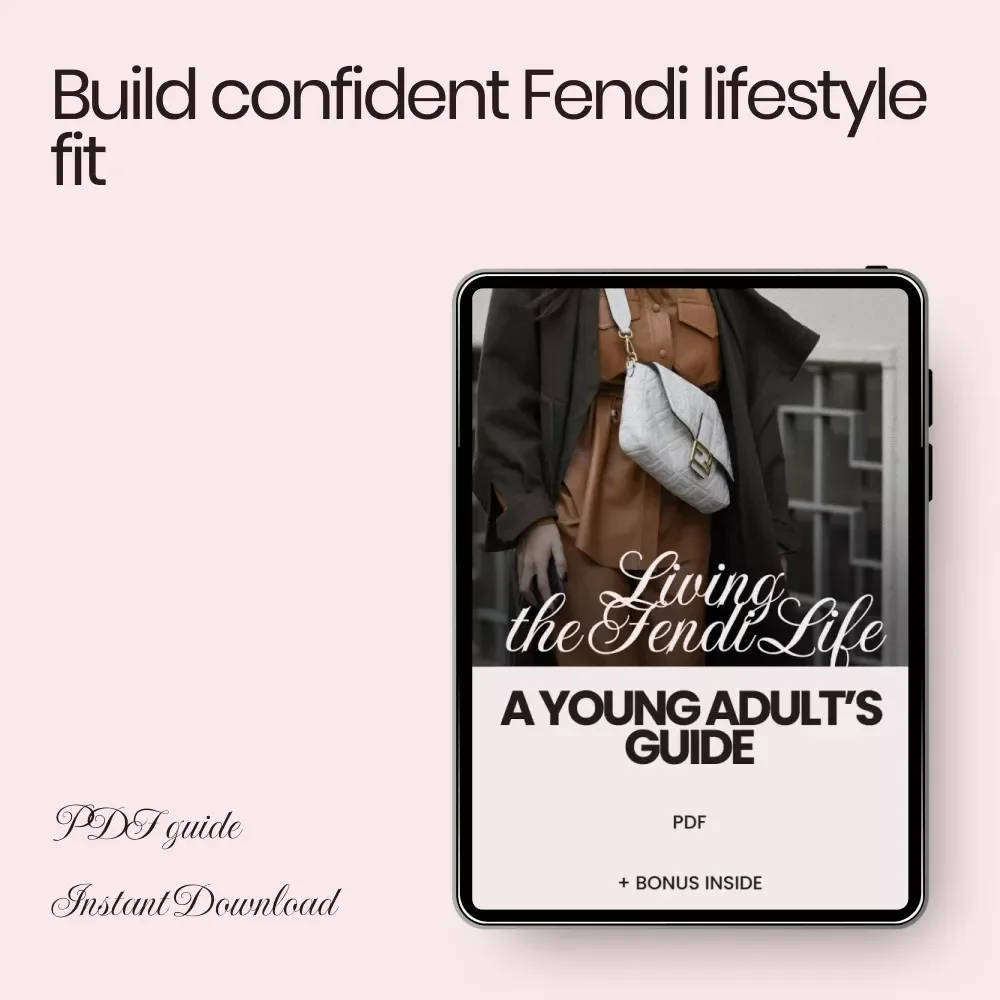 Living the Fendi Life: A Young Adult’s Guide – The Ultimate Fendi Lifestyle Fit for Young Adults Digital Guide to Building Luxury Style with Confidence