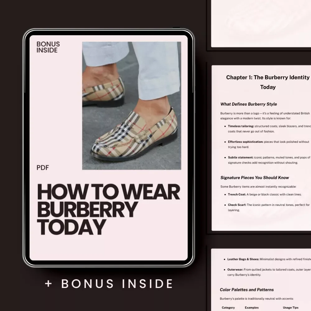 How to Wear Burberry Today: The Ultimate Burberry Style Guide for Modern Looks