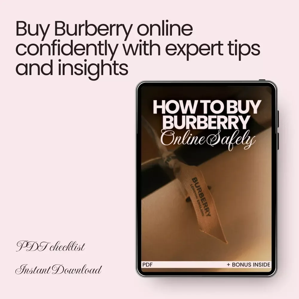 How to Buy Burberry Online Safely: The Ultimate Checklist for Online Shoppers