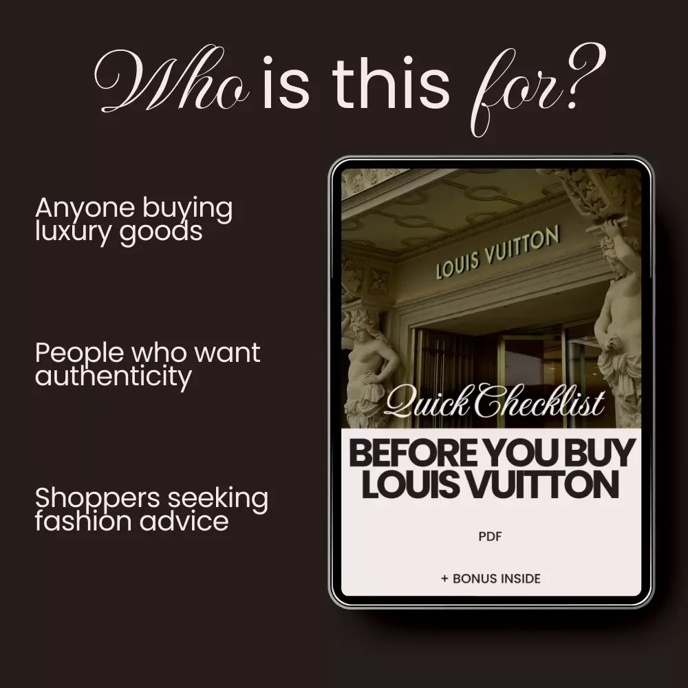 Before You Buy Louis Vuitton: Quick Checklist - Your Guide to Buying Authentic Louis Vuitton Products Online