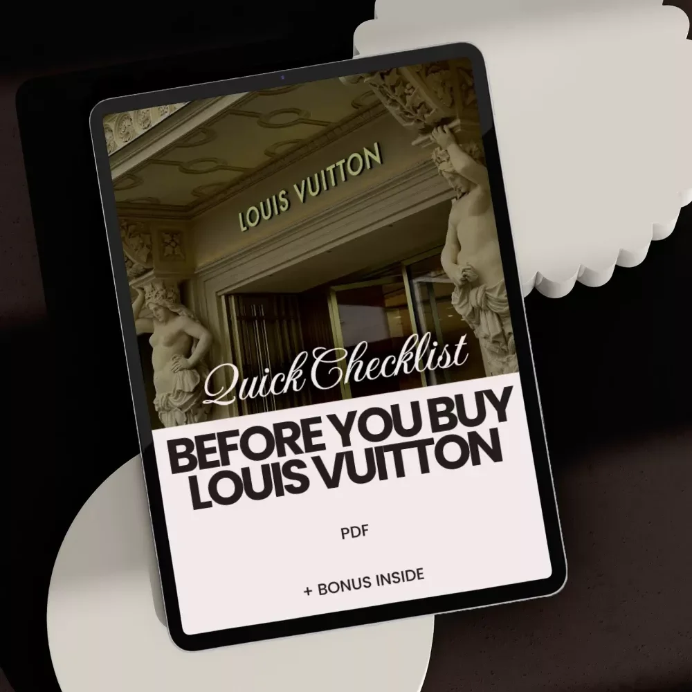 Before You Buy Louis Vuitton: Quick Checklist - Your Guide to Buying Authentic Louis Vuitton Products Online