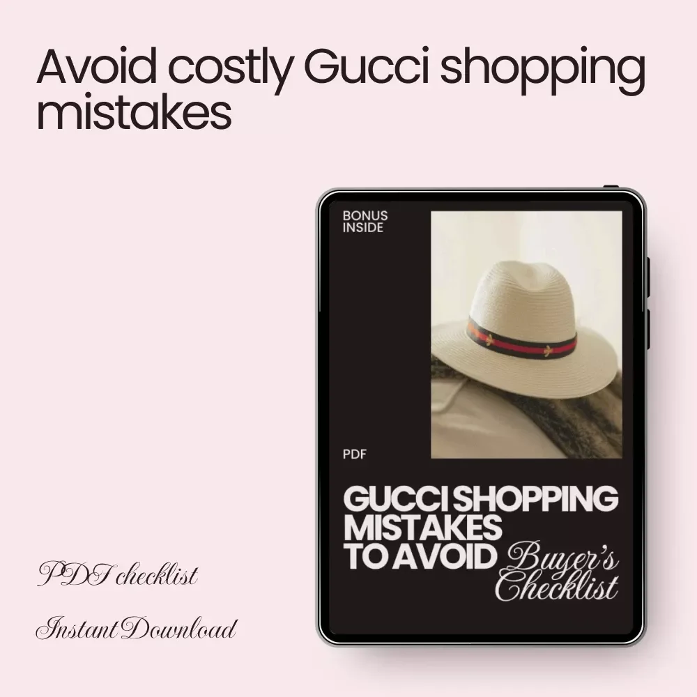 Gucci Shopping Mistakes to Avoid: Buyer’s Checklist