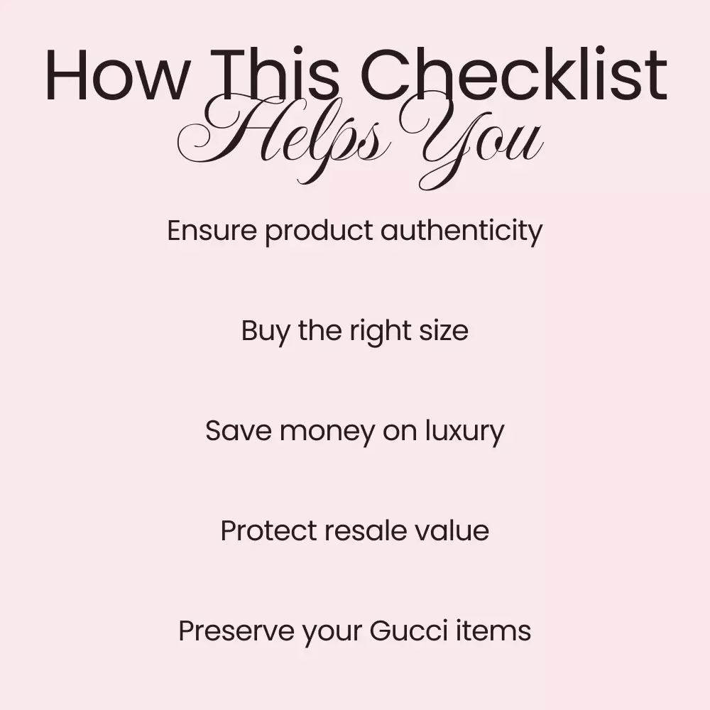 Gucci Shopping Mistakes to Avoid: Buyer’s Checklist