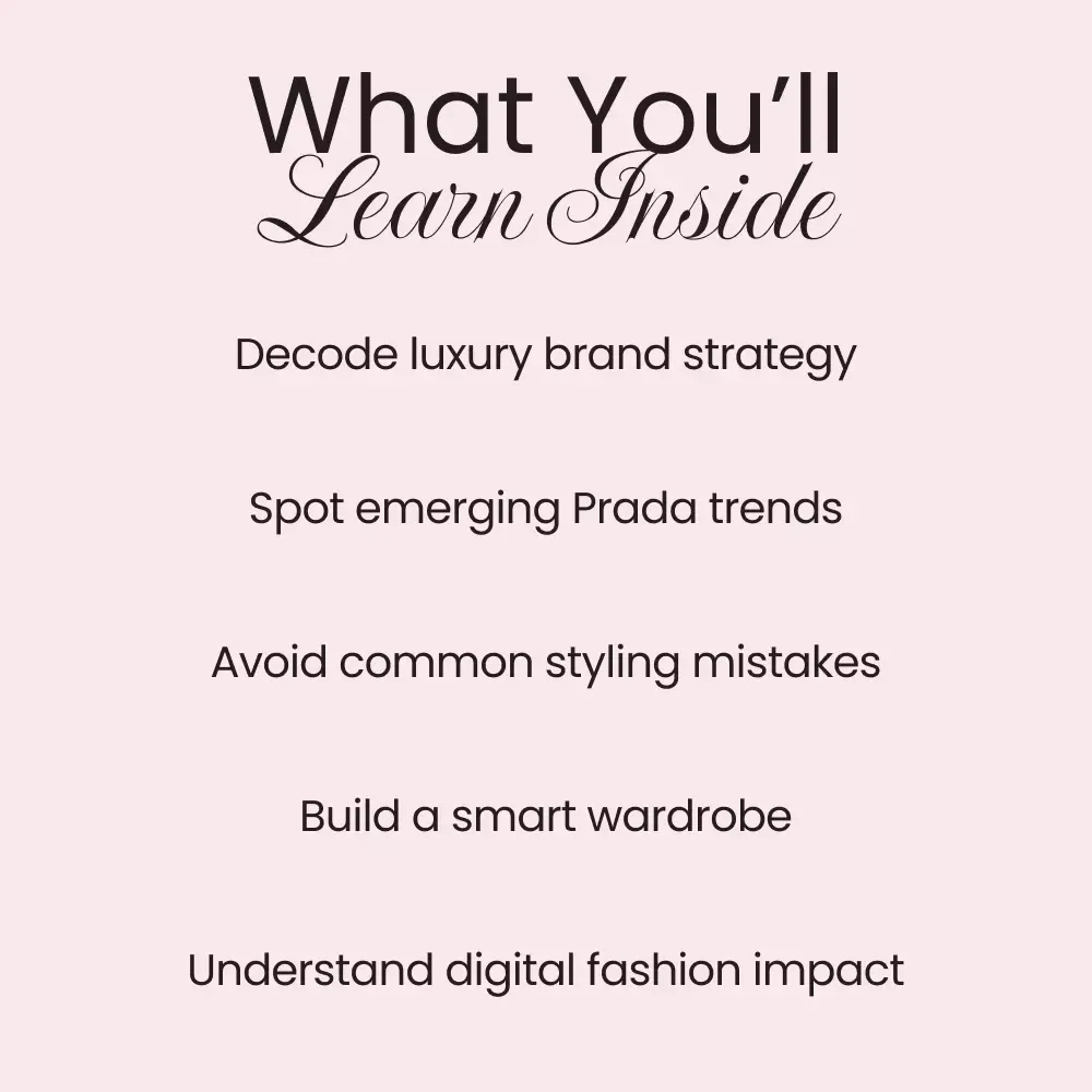 Prada Now: Decoding the Hype Behind the Iconic Brand – The Ultimate Guide to Why Prada Is So Popular Right Now, Luxury Fashion Insights & Trend Analysis Digital Download