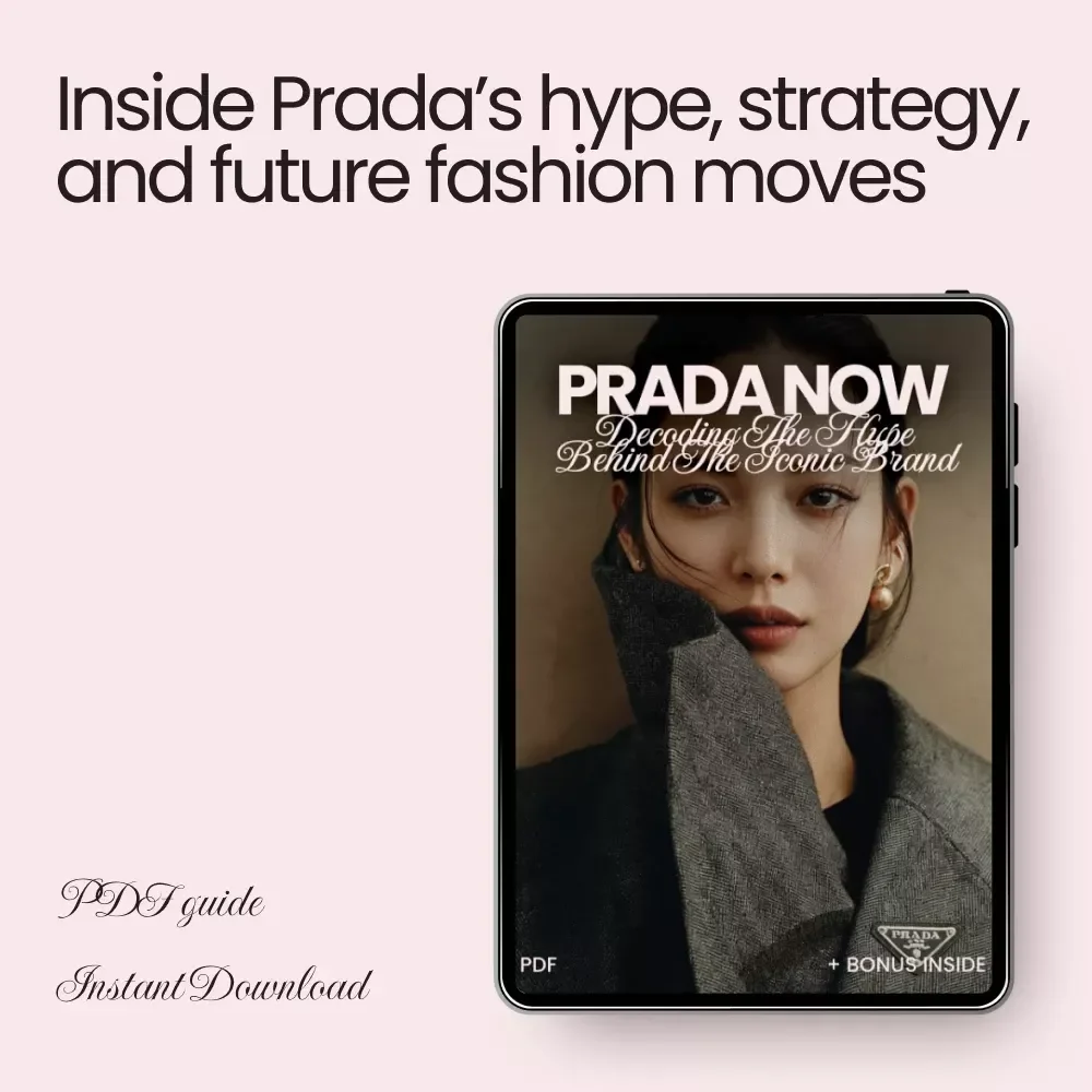 Prada Now: Decoding the Hype Behind the Iconic Brand – The Ultimate Guide to Why Prada Is So Popular Right Now, Luxury Fashion Insights & Trend Analysis Digital Download