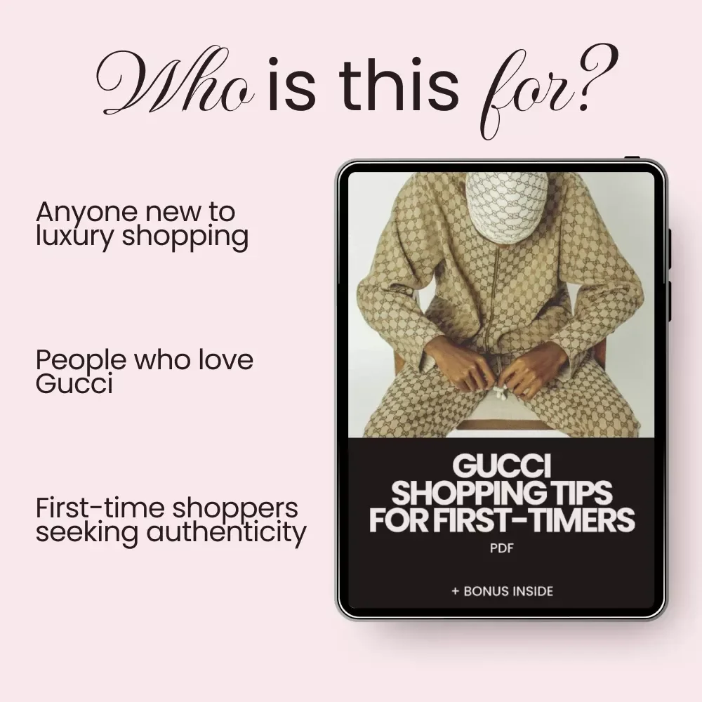 Gucci Shopping Tips for First-Timers - Essential Checklist for Smart Purchases