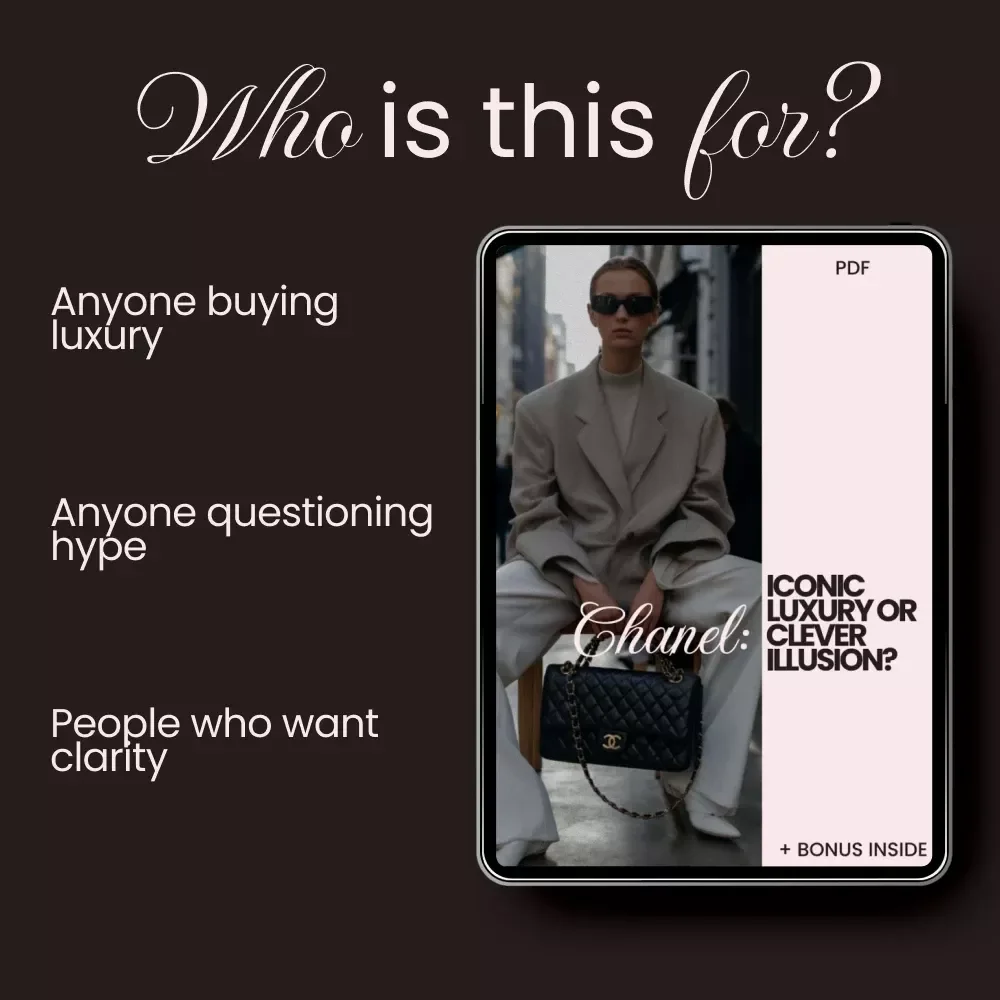 Chanel: Iconic Luxury or Clever Illusion – The Ultimate Guide to Deciding If Chanel Overrated or Not | Luxury Brand Analysis Digital Download