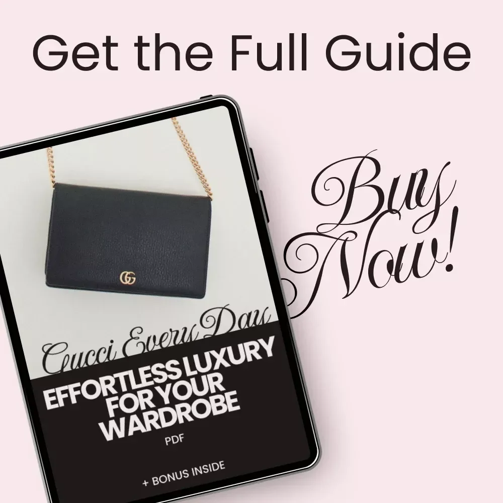 Gucci Every Day: Effortless Luxury for Your Wardrobe - The Ultimate Gucci Style Guide for Everyday Wear
