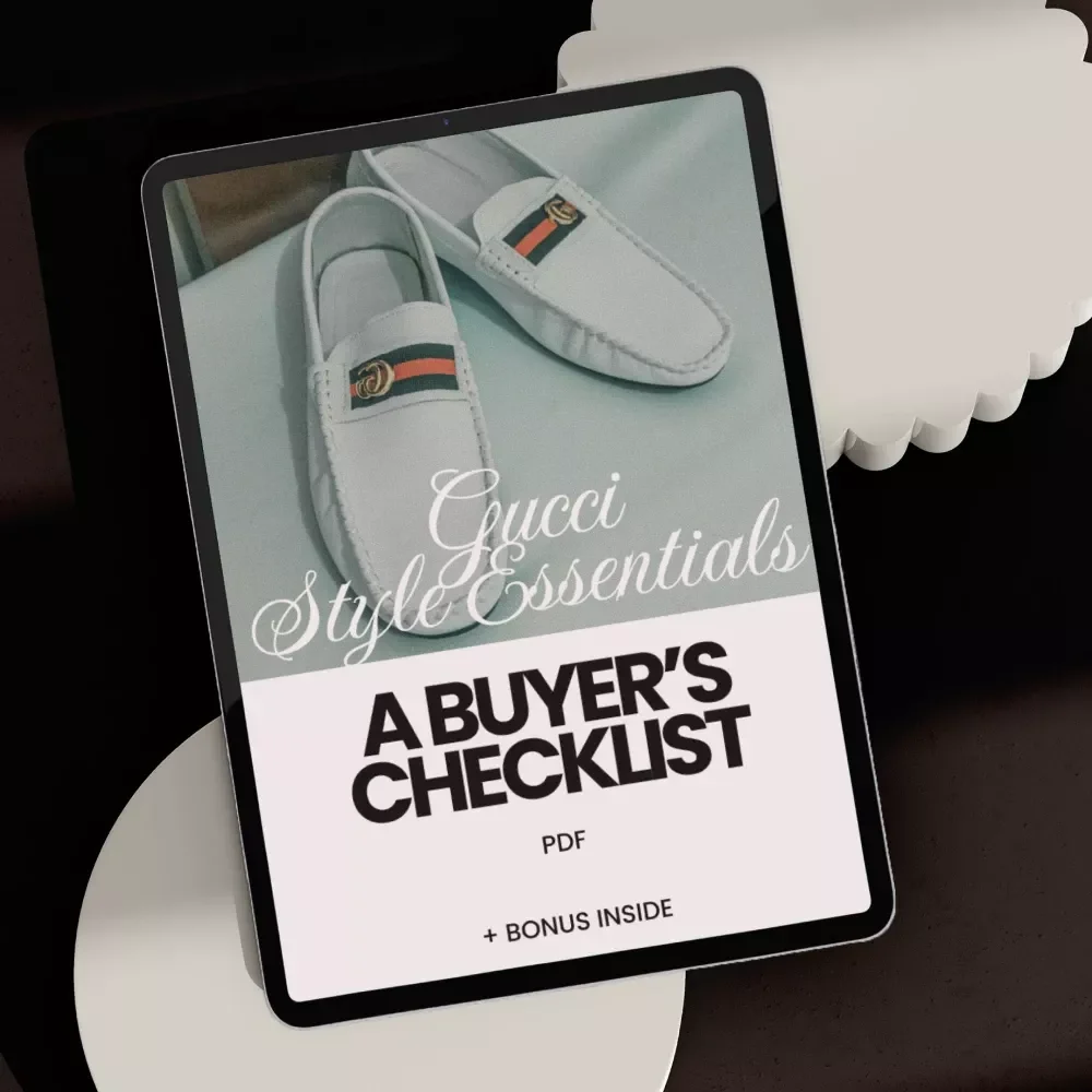Gucci Style Essentials: A Buyer’s Checklist – Luxury Fashion Guide & Gucci Style Essentials Digital Download for Smart Designer Shopping