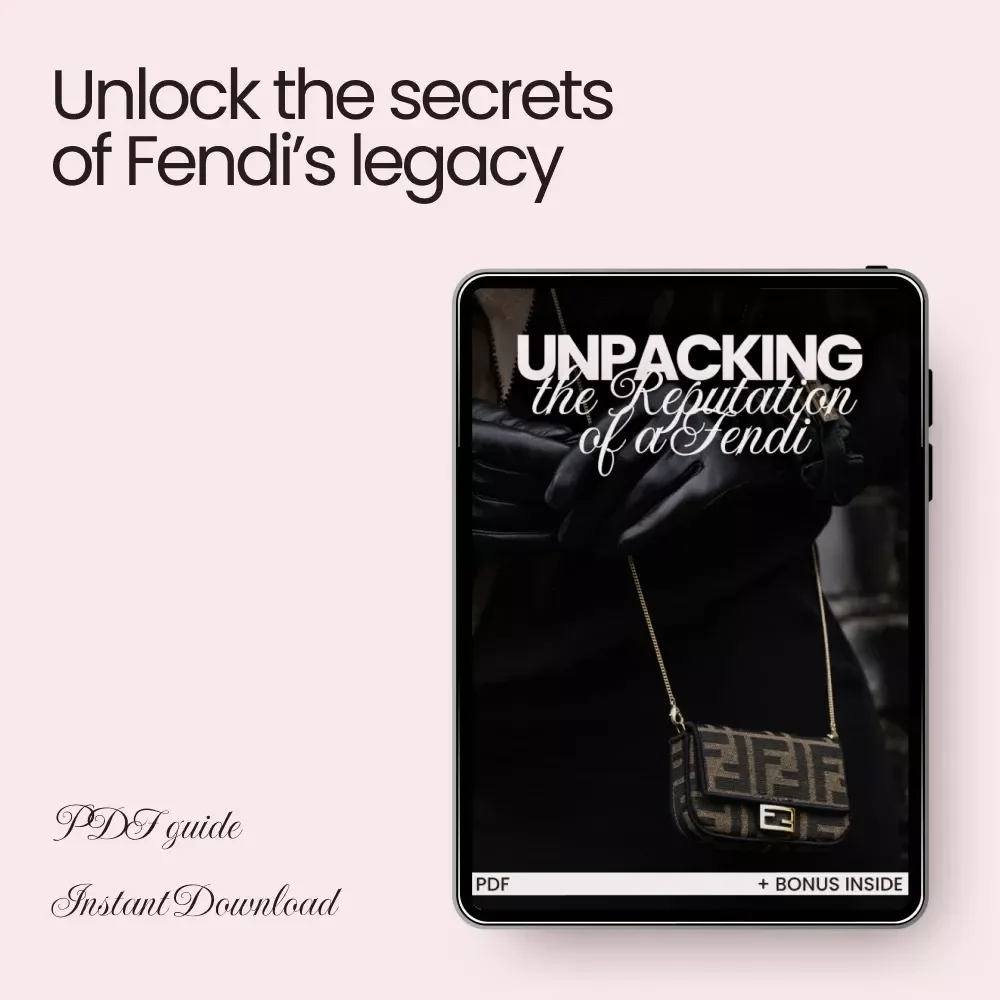 Unpacking the Reputation of a Fendi: A Guide to Understanding Fendi's Legacy in Luxury Fashion