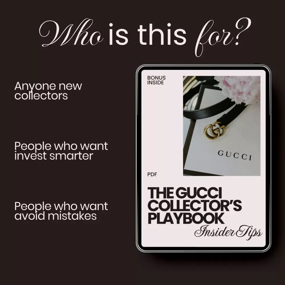 The Gucci Collector’s Playbook: Insider Tips – Ultimate Guide with Gucci Shopping Tips for Collectors, Luxury Resale Strategy & Investment Insights