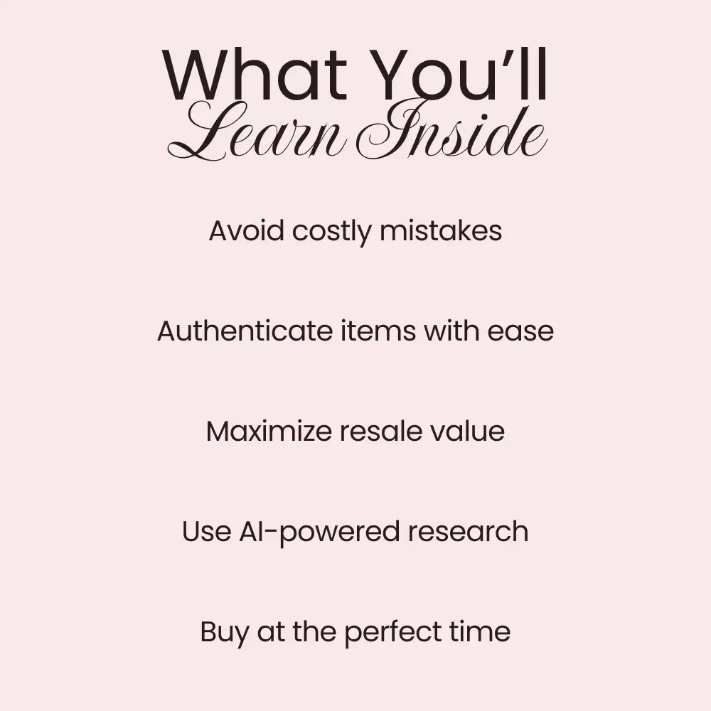 Mastering Chanel: Smart Luxury Buying Guide – How to Buy Chanel Smarter