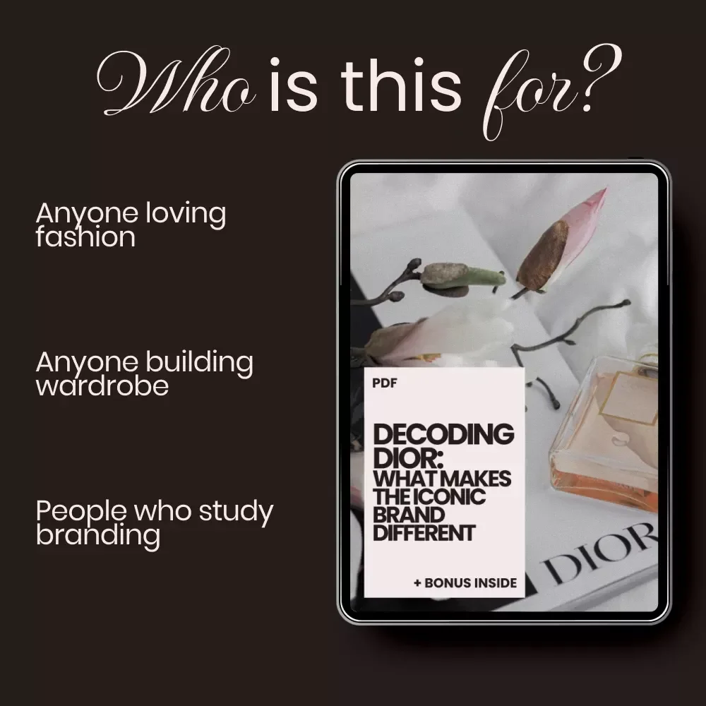 Decoding Dior: What Makes the Iconic Brand Different – Luxury Fashion eBook Guide on how dior differs from Chanel, Gucci & Louis Vuitton