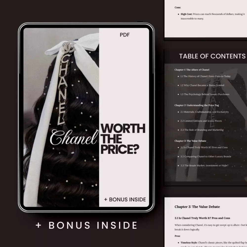 Chanel: Worth the Price? A Deep Dive into Luxury Fashion and Value
