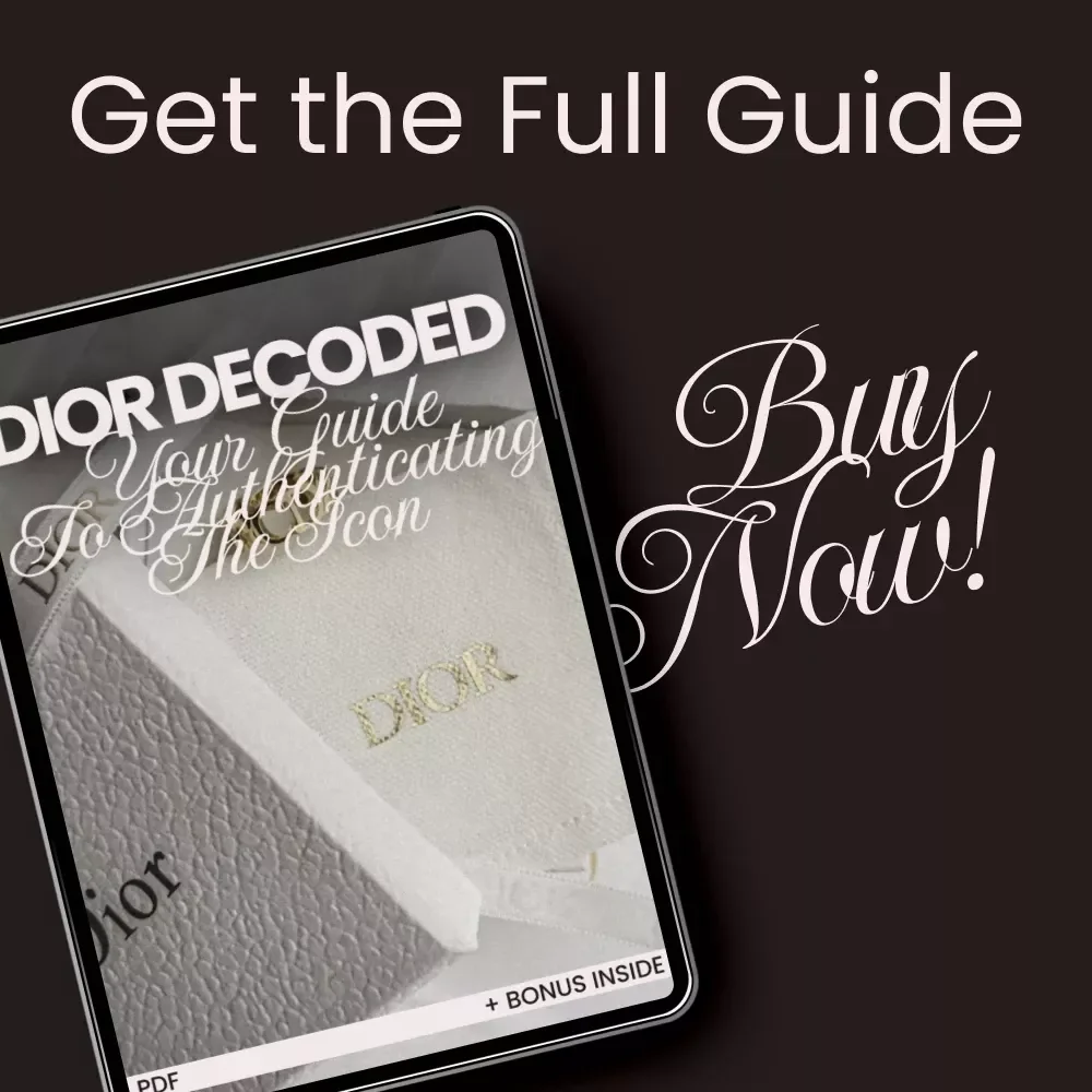 Dior Decoded: Your Guide to Authenticating the Icon – Complete dior brand check explained eBook for Luxury Bag Authentication, Logos, Date Codes & Craftsmanship Inspection