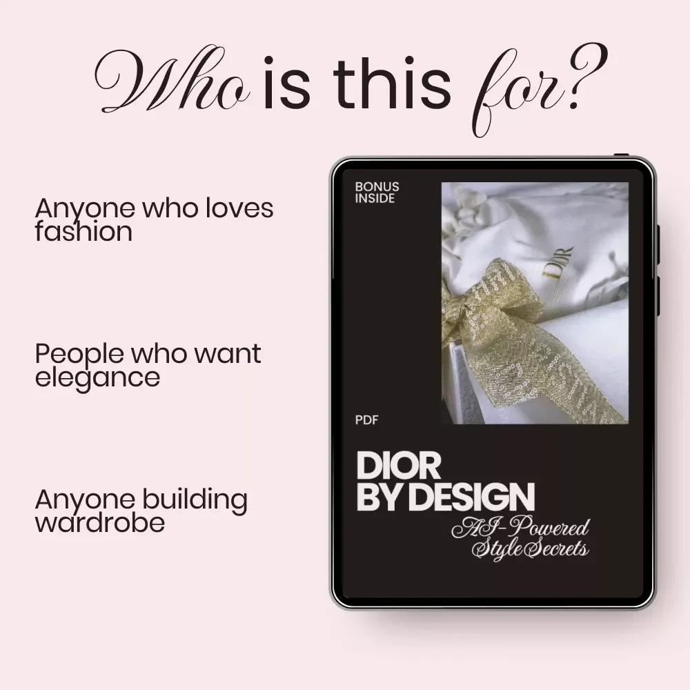 Dior by Design: AI-Powered Style Secrets – The Ultimate Guide to AI Recommendations for Dior Style, Luxury Fashion Styling & Capsule Wardrobe Planning