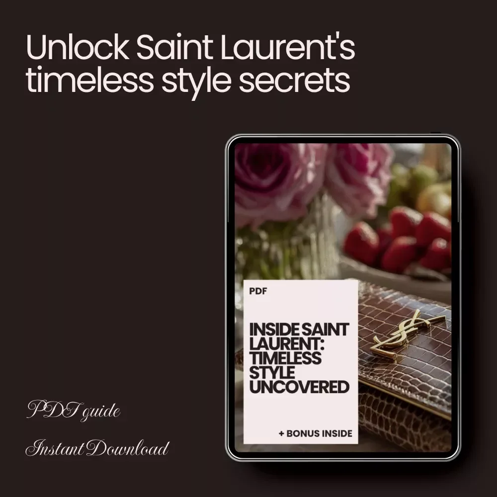 Inside Saint Laurent: Timeless Style Uncovered - A Guide to the Iconic Brand