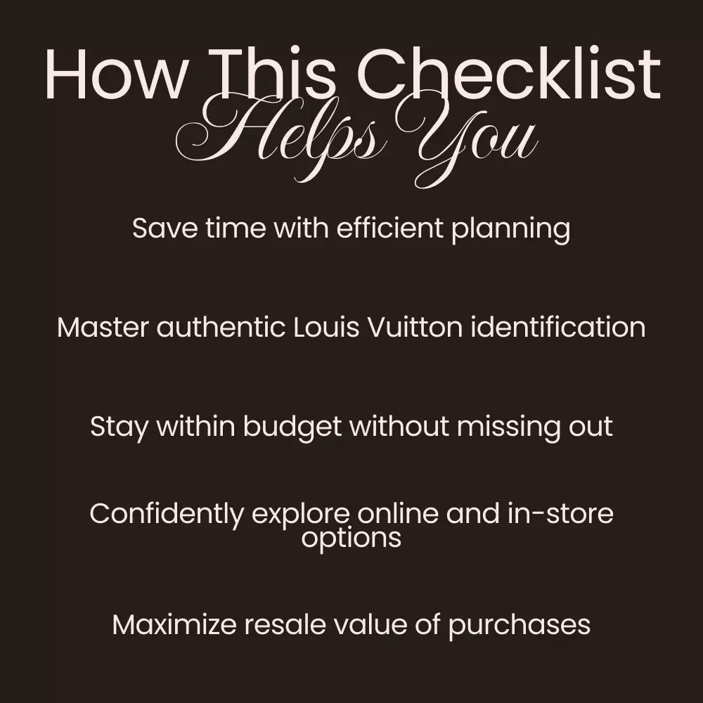 Louis Vuitton Shopping Tips: First-Time Buyer Checklist – A Step-by-Step Guide for Your Luxury Purchase