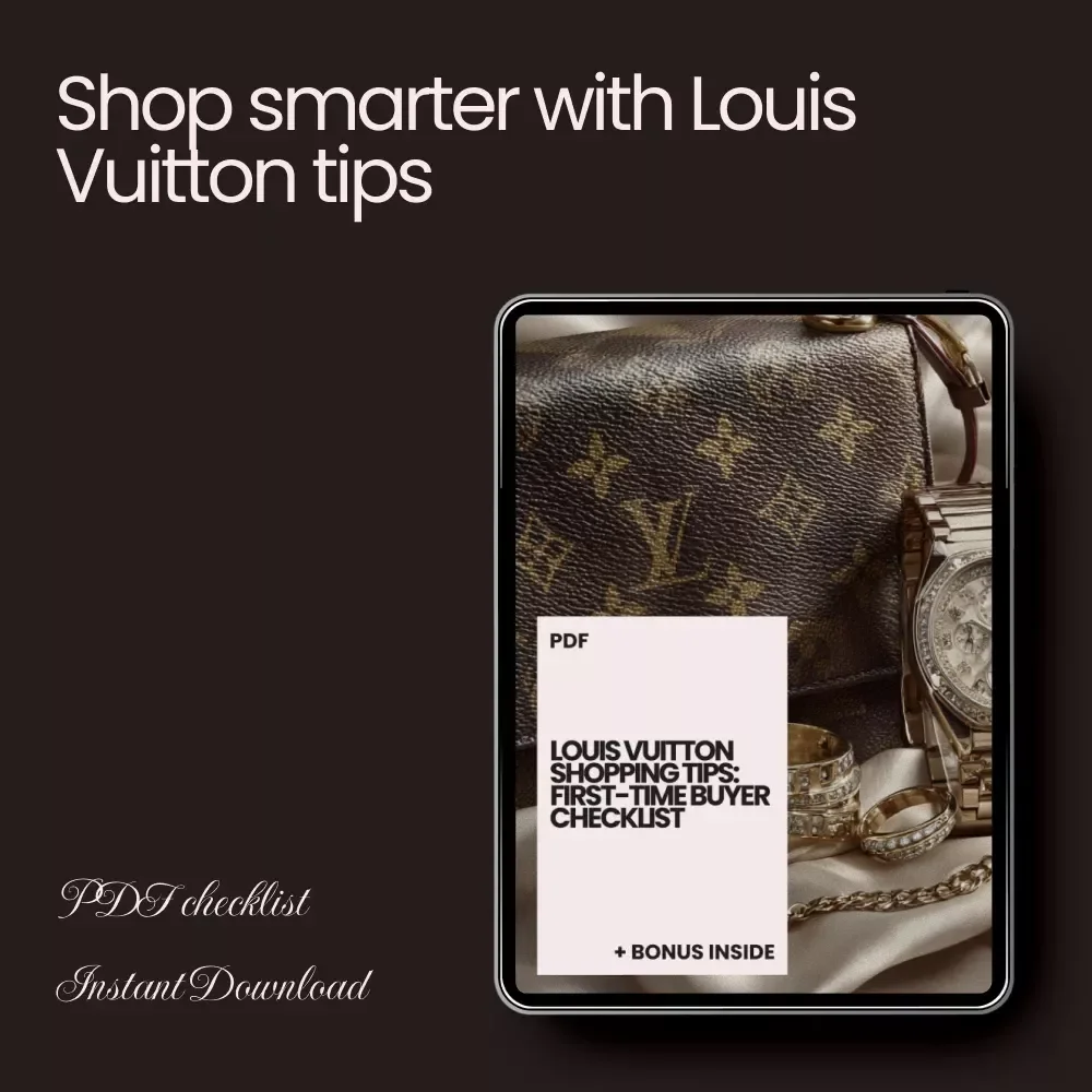 Louis Vuitton Shopping Tips: First-Time Buyer Checklist – A Step-by-Step Guide for Your Luxury Purchase