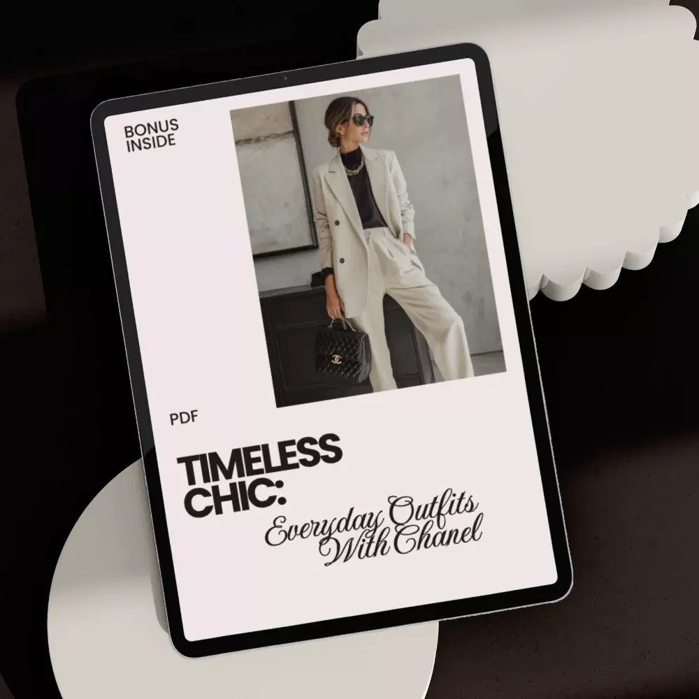 Timeless Chic: Everyday Outfits with Chanel – How to Style Chanel Pieces for Everyday Outfits | eBook Guide
