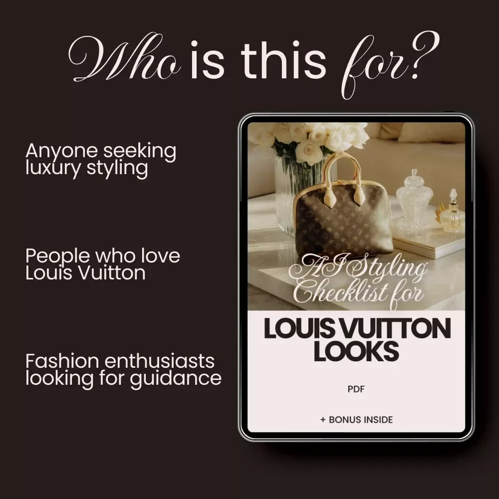 AI Styling Checklist for Louis Vuitton Looks: AI Suggestions for Louis Vuitton Style Guide