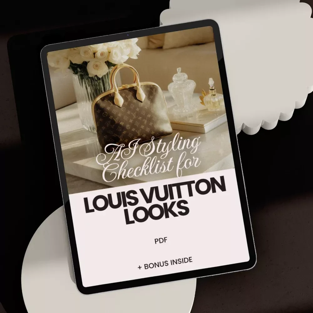 AI Styling Checklist for Louis Vuitton Looks: AI Suggestions for Louis Vuitton Style Guide