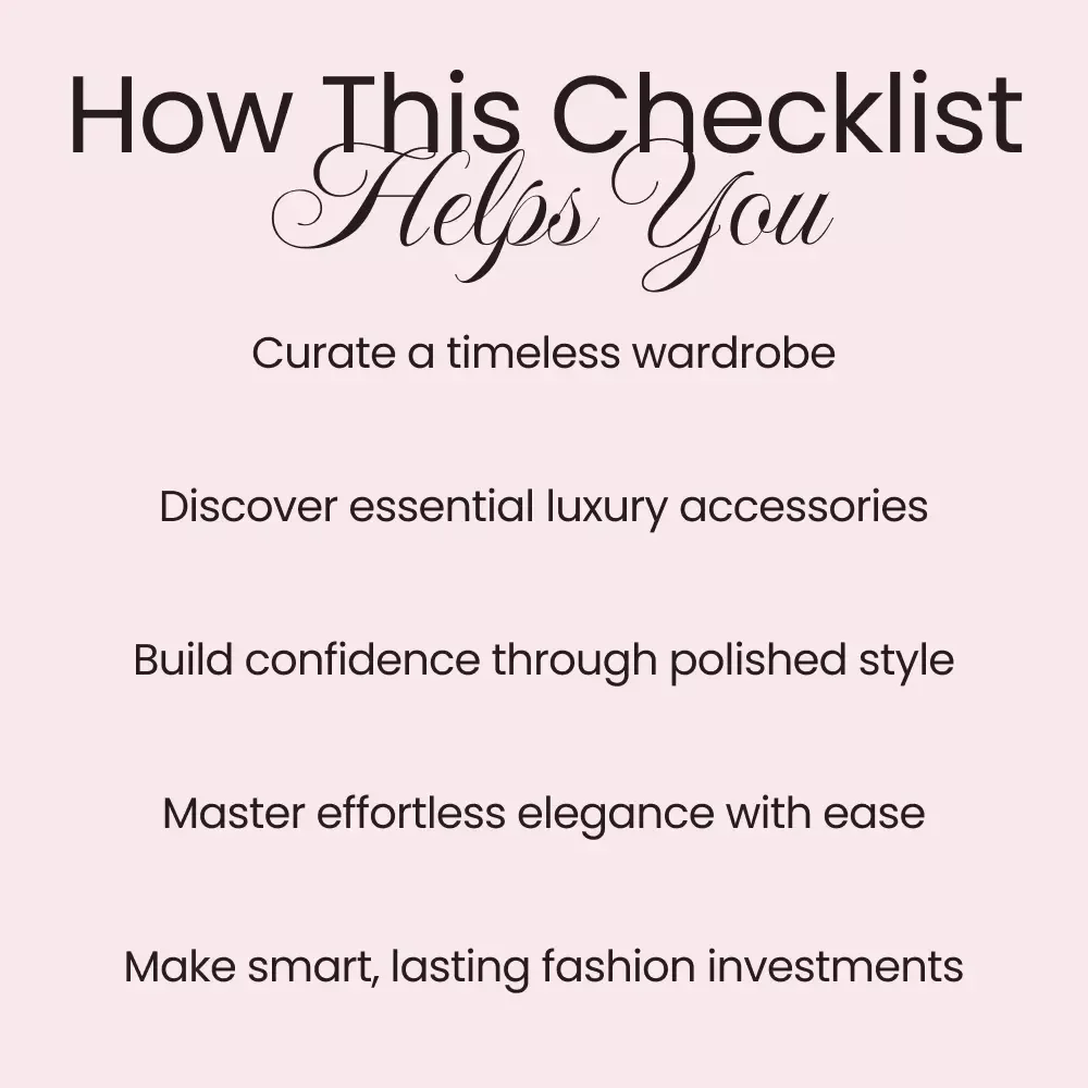 Louis Vuitton Style Essentials Checklist: Master Timeless Luxury Fashion