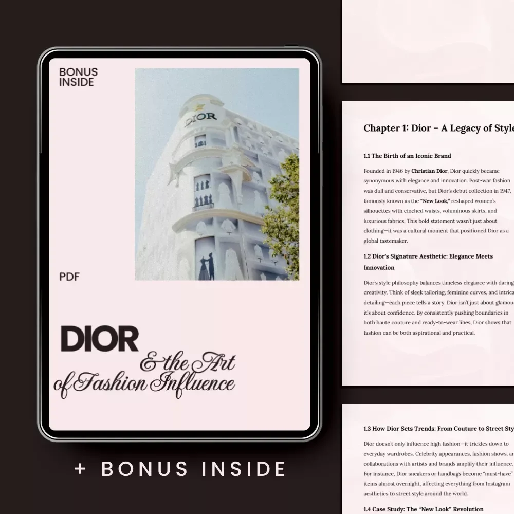 Dior & the Art of Fashion Influence Guide: Learn How Dior Shapes Fashion Choices