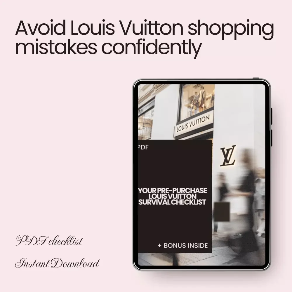Your Pre-Purchase Louis Vuitton Survival Checklist: Avoid Common Shopping Mistakes