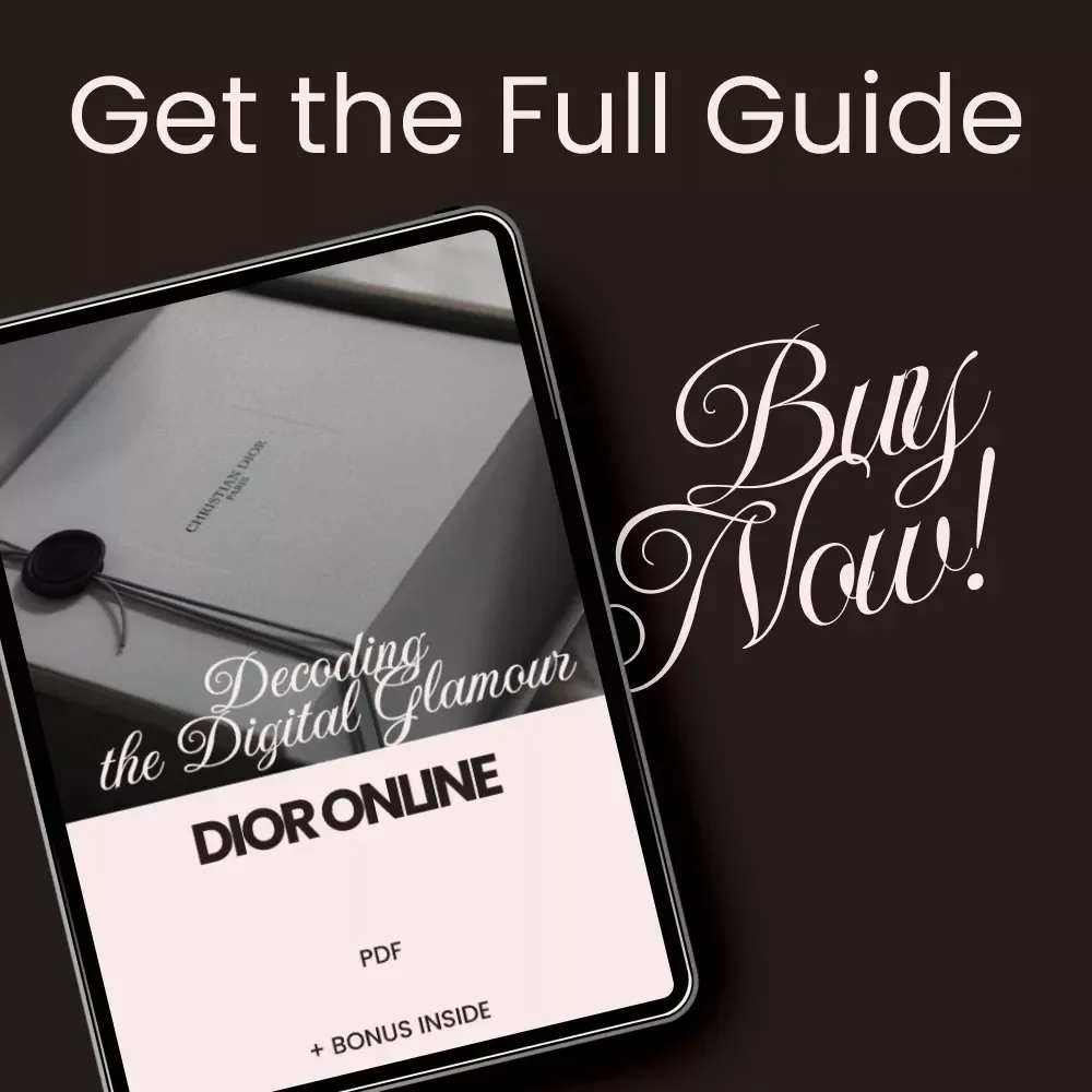 Dior Online: Decoding the Digital Glamour – Unveiling Dior’s Brand Perception Online