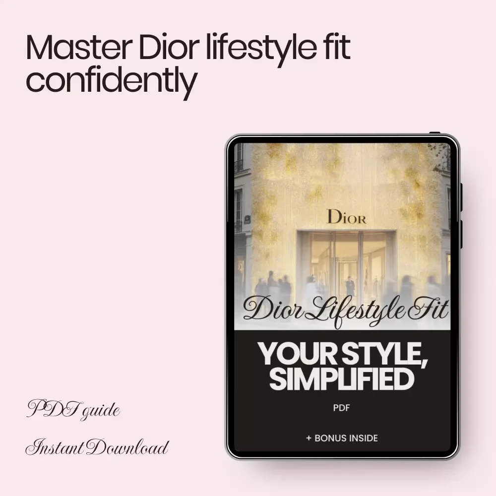 Dior Lifestyle Fit: Your Style, Simplified – dior lifestyle fit explained simply eBook Guide to Building a Chic Capsule Wardrobe