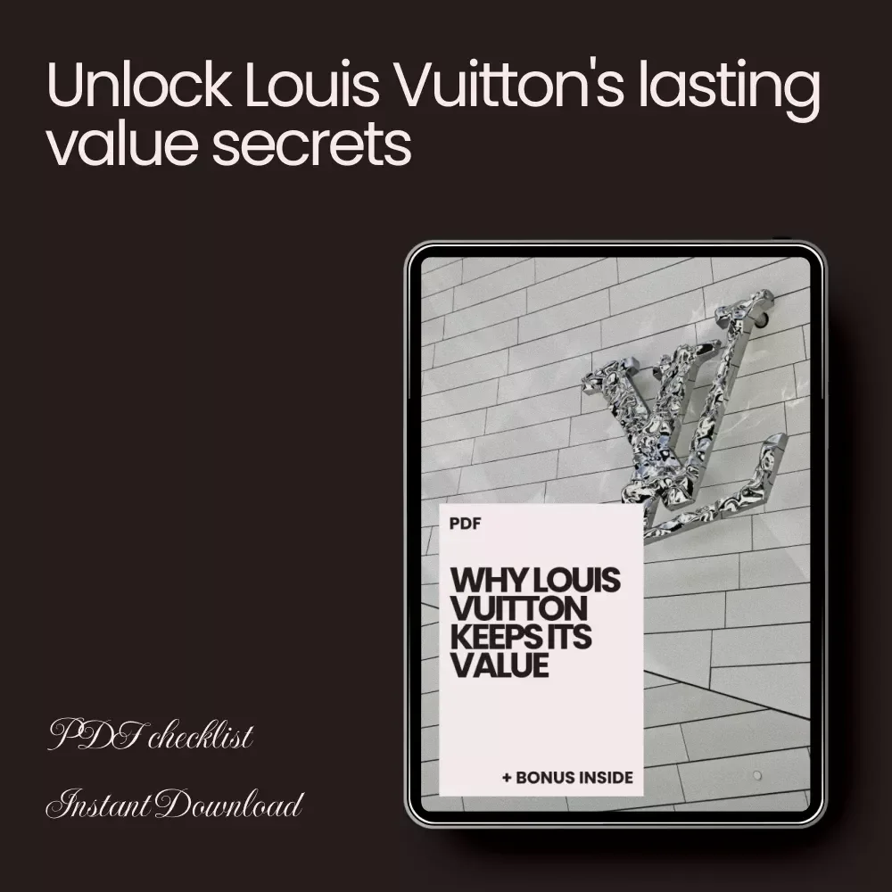 Why Louis Vuitton Keeps Its Value - Essential Checklist for Fashion Lovers and Investors