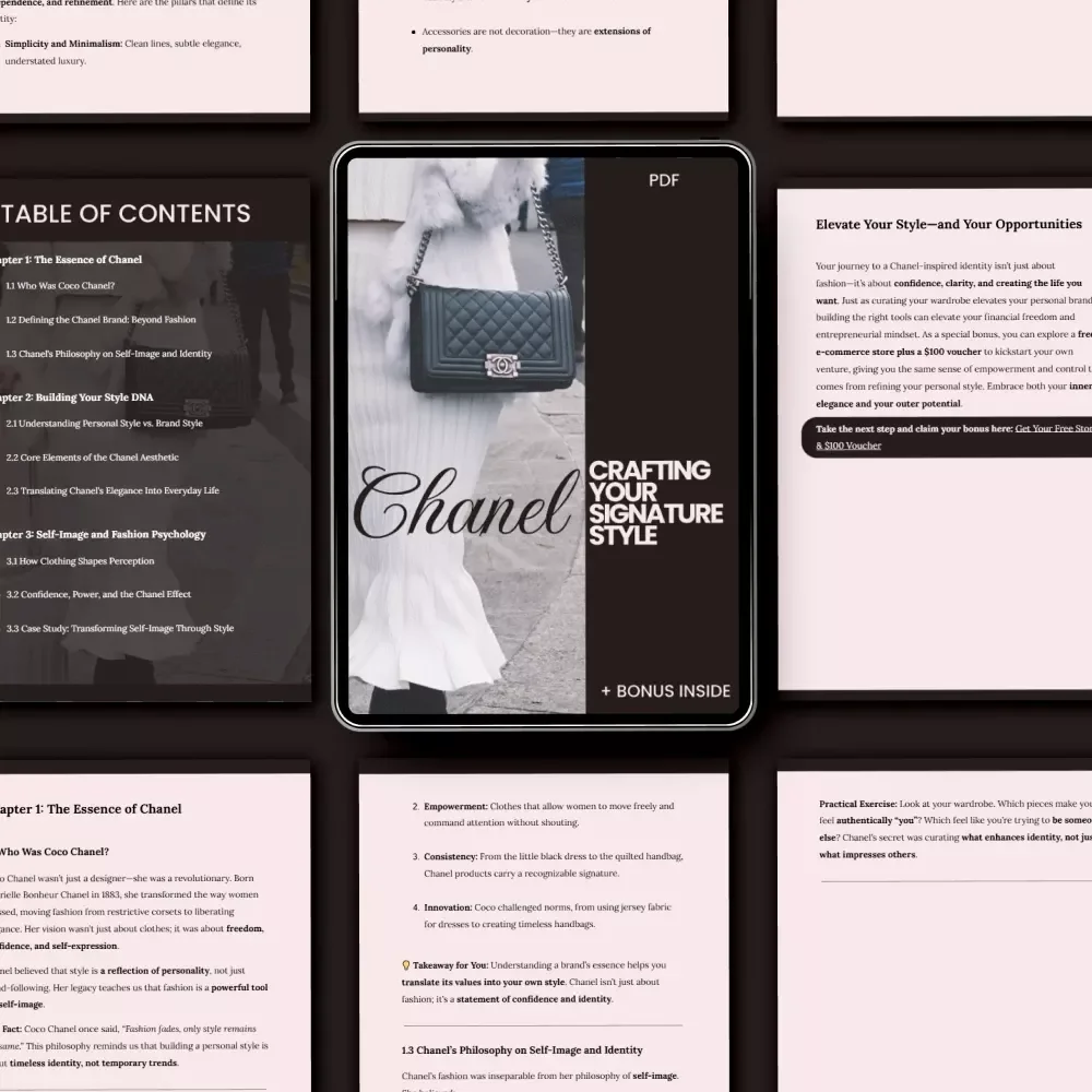 Chanel: Crafting Your Signature Style eBook - A Guide to Self-Image, Style, and Identity