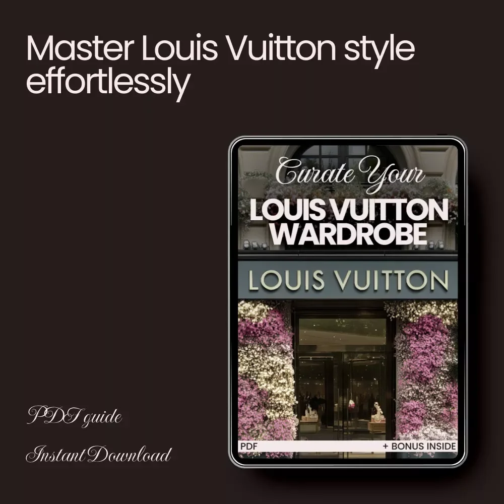 Curate Your Louis Vuitton Wardrobe: The Ultimate Louis Vuitton Style Guide for Modern Looks