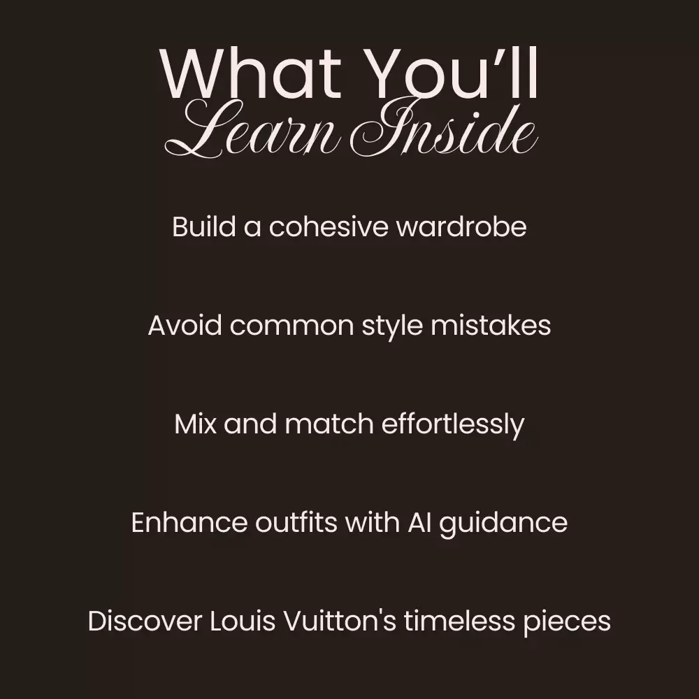 Curate Your Louis Vuitton Wardrobe: The Ultimate Louis Vuitton Style Guide for Modern Looks