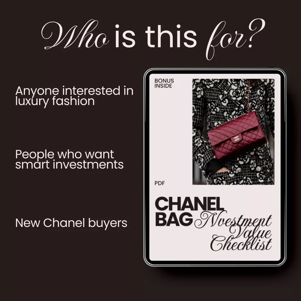 Chanel Bag Investment Value Checklist - Maximize Your Fashion Investment