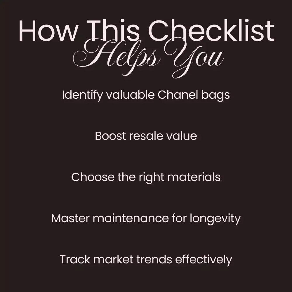 Chanel Bag Investment Value Checklist - Maximize Your Fashion Investment