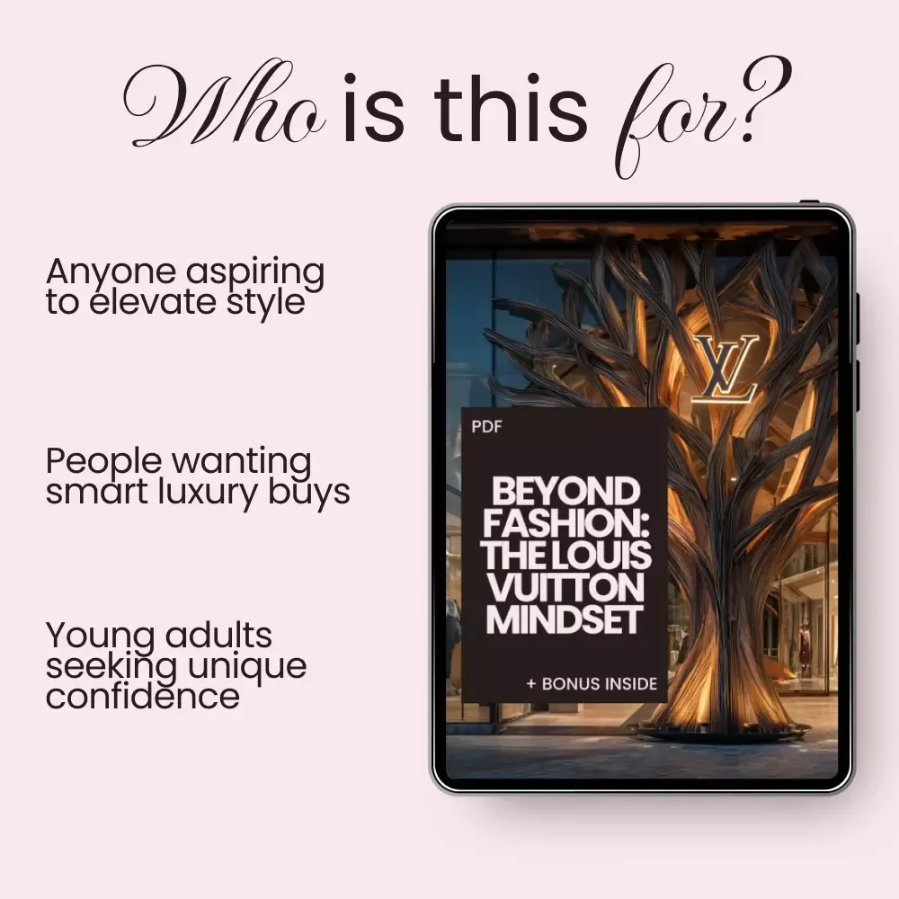 Beyond Fashion: The Louis Vuitton Mindset – A Guide to Living the Louis Vuitton Lifestyle Fit for Young Adults