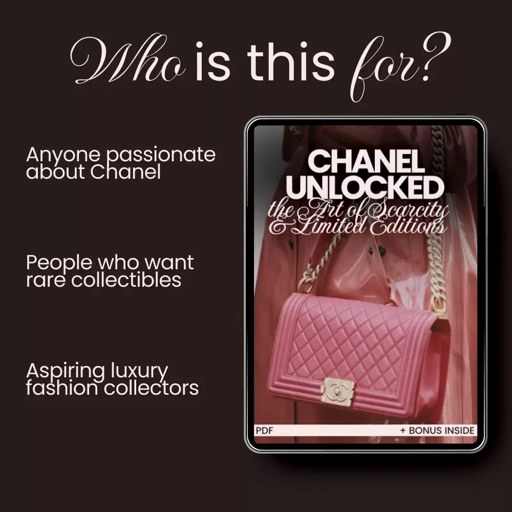 Chanel Unlocked: The Art of Scarcity & Limited Editions Guide - Learn the Secrets of Collecting Chanel Limited Edition Pieces