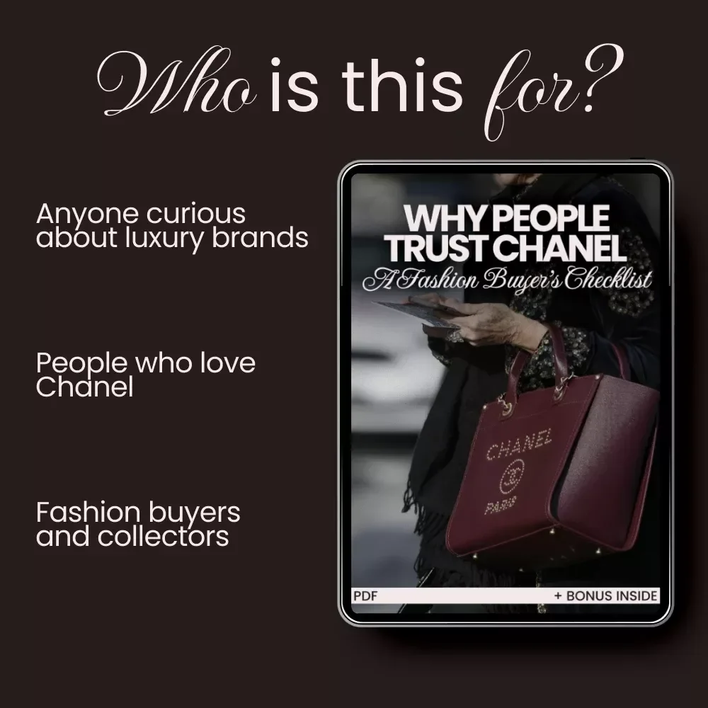 Why People Trust Chanel: A Fashion Buyer’s Checklist - Understand the Key Elements of Chanel’s Timeless Appeal