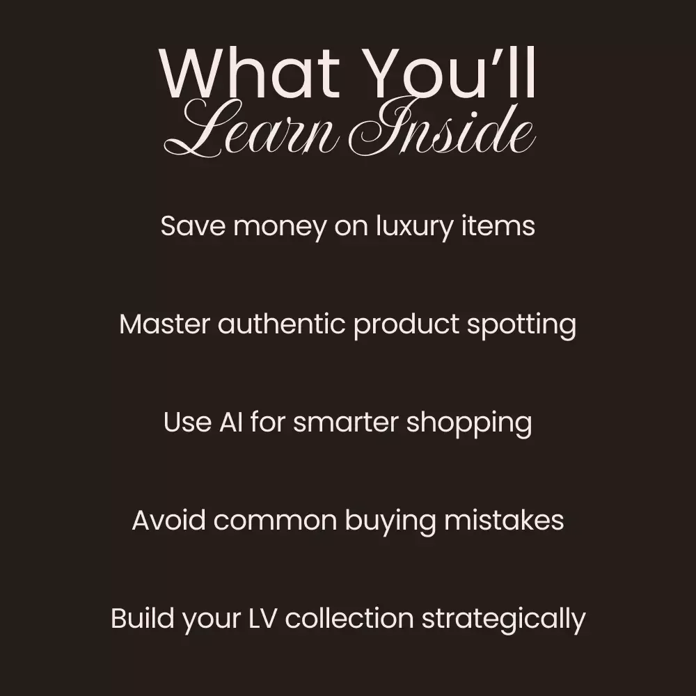 Smart Online Louis Vuitton Buying Secrets: The Ultimate Guide to Louis Vuitton Shopping Tips for Online Buyers