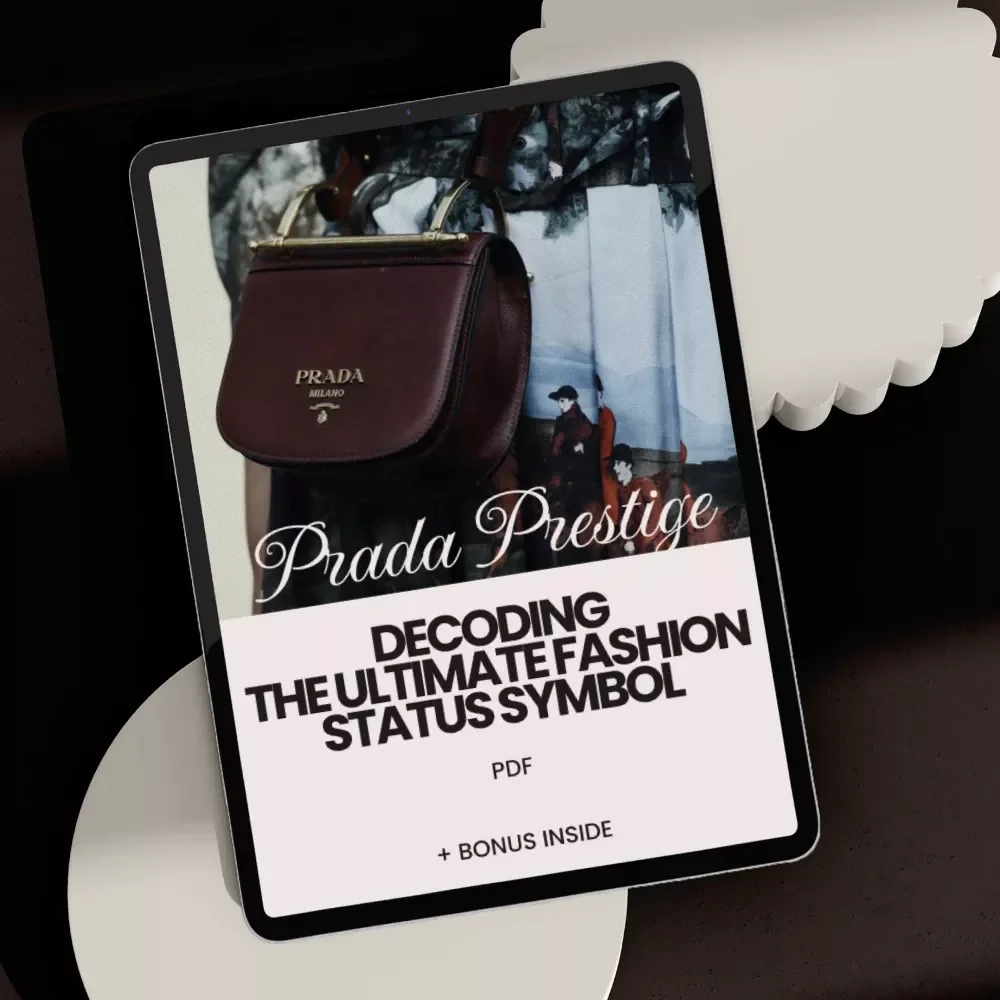 Prada Prestige: Decoding the Fashion Status Symbol Guide - Unveil the Secrets of the Iconic Brand