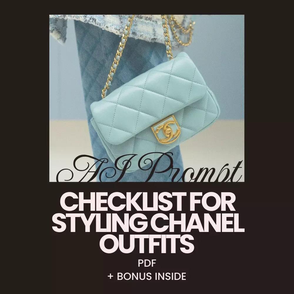 AI Prompt Checklist for Styling Chanel Outfits - A Must-Have Guide for AI Styling Inspiration