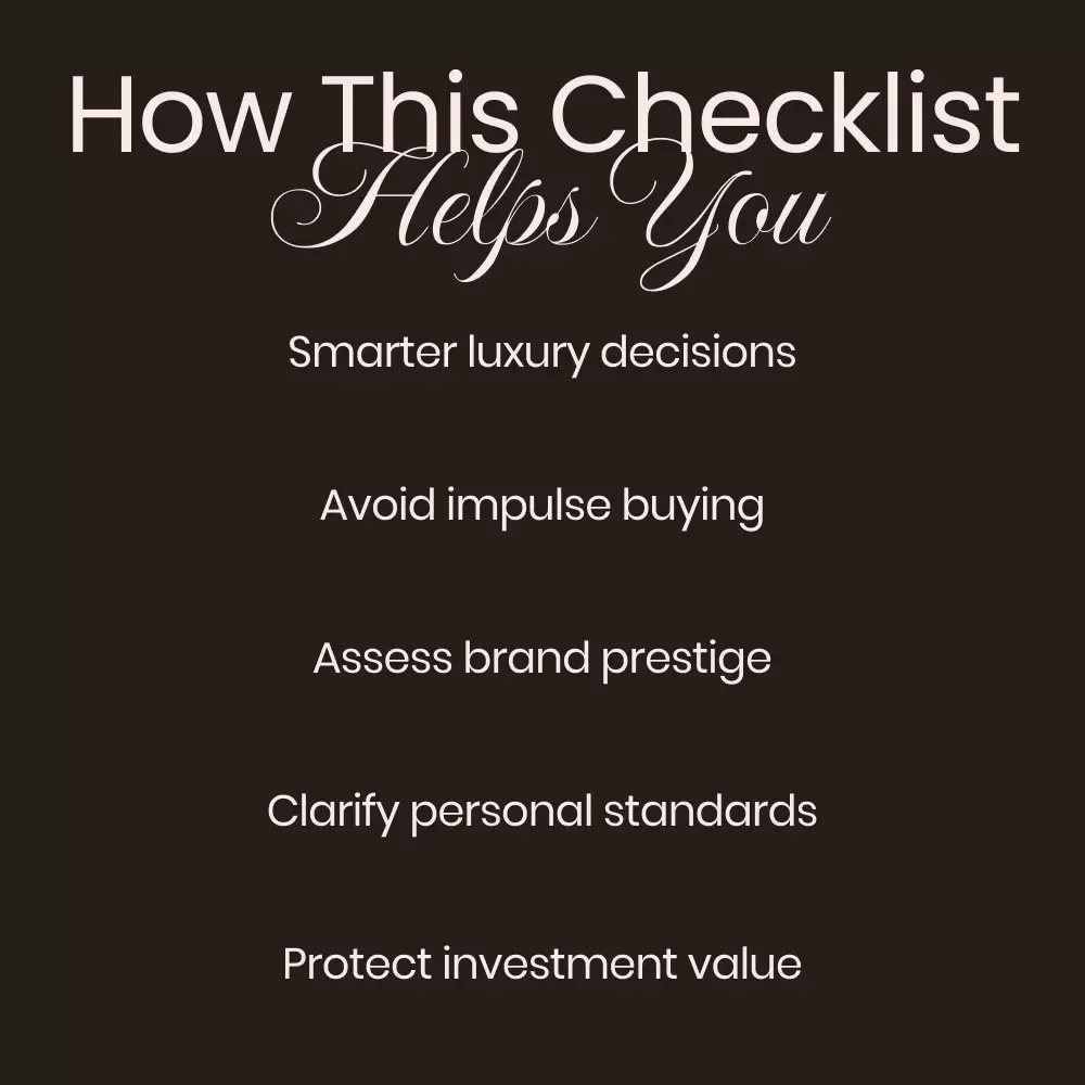 Gucci Brand Image Checklist for Luxury Buyers – Printable Gucci Brand Image for Luxury Buyers Digital Download, Luxury Fashion Evaluation Guide