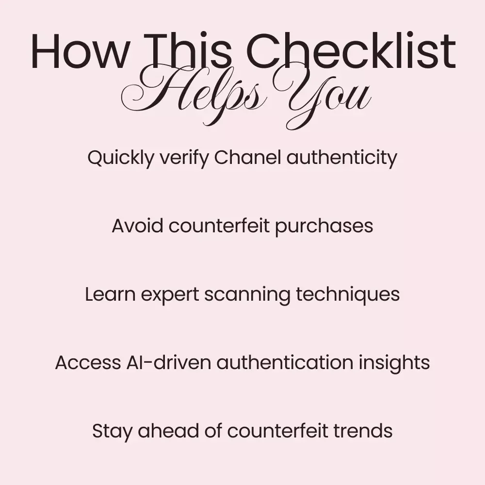 AI Tools for Chanel Authentication: The Ultimate Checklist for Luxury Fashion Experts
