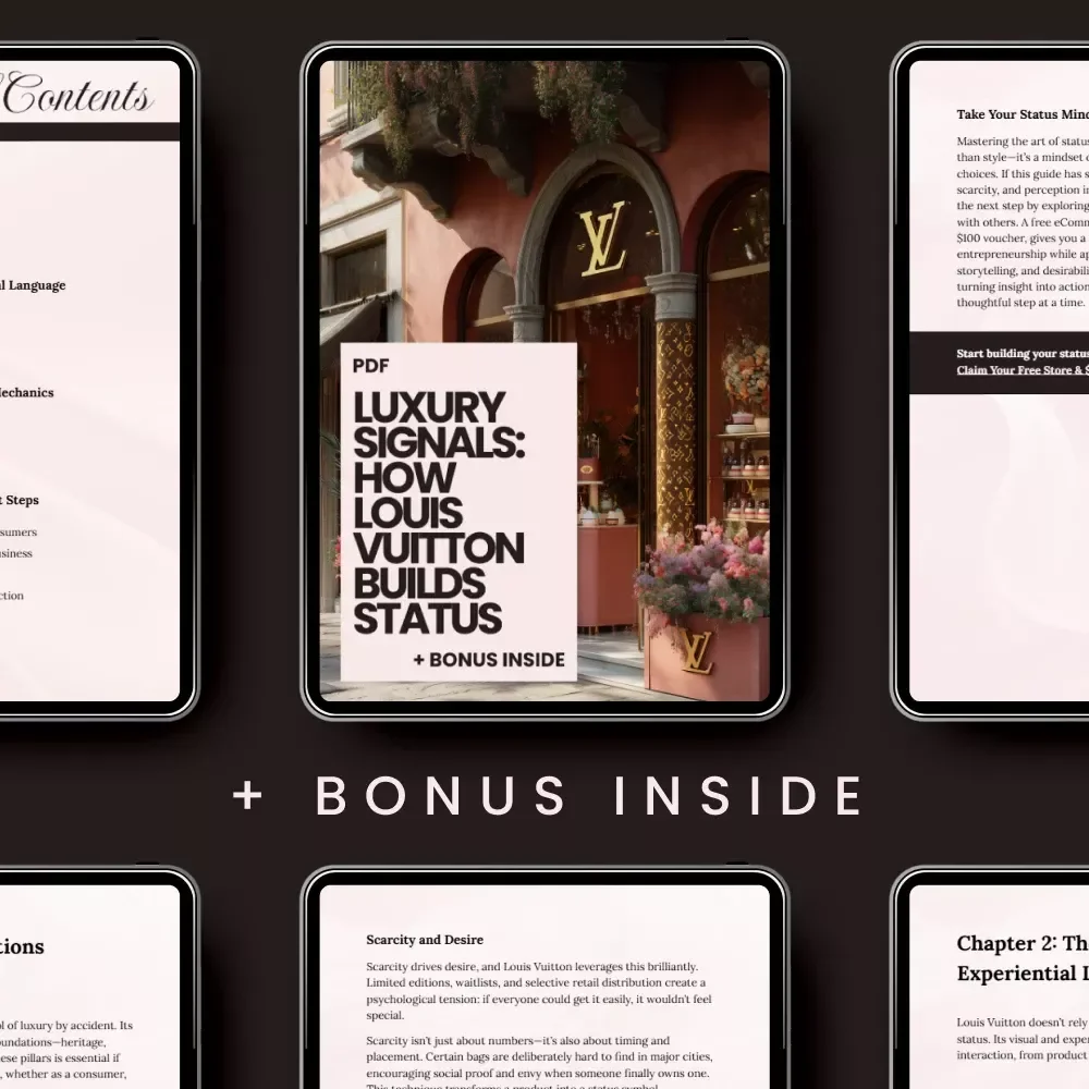 Luxury Signals: How Louis Vuitton Builds Status - A Guide to Mastering the Art of Brand Influence and Luxury Marketing