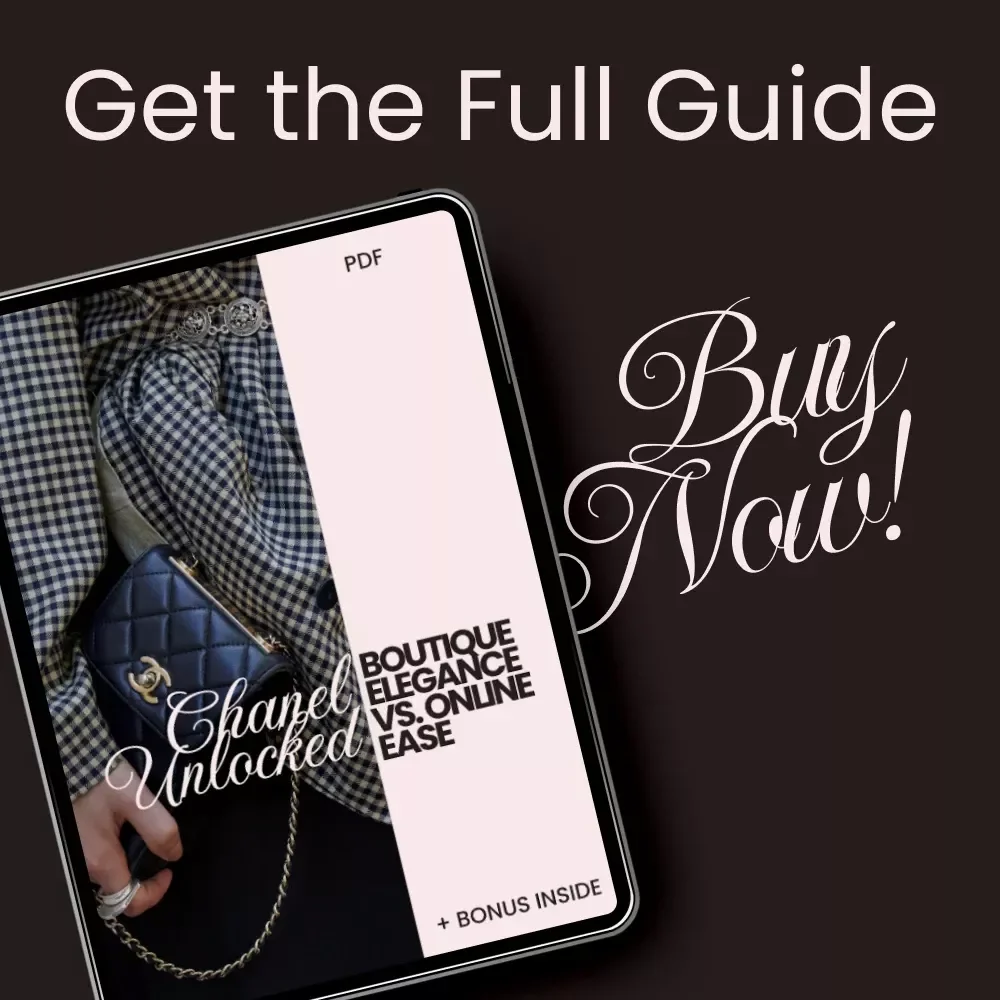 Chanel Unlocked: Boutique Elegance vs. Online Ease - The Ultimate Guide to Chanel Shopping