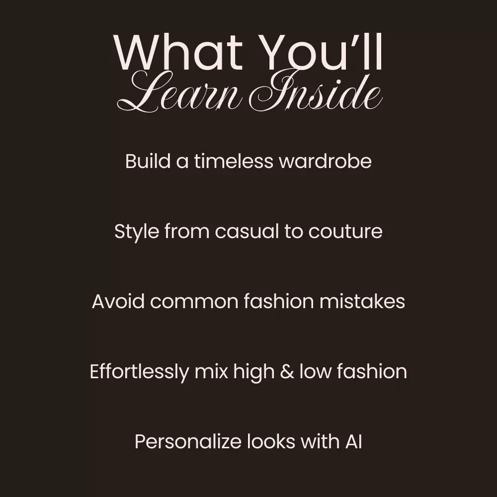 Chanel Chic: Mastering Timeless Style with Modern Flair - A Complete Guide to Chanel with Basics Styling